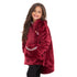 Snuggs Kids Blanket Hoodie Dark Red عربية فول